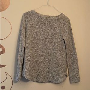Grey Knot Sweater